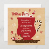 Uitnodiging tot Mok van feestdag (Voorkant / Achterkant)