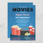 Uitnodiging tot Movie Essentials (Voorkant / Achterkant)