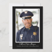 Uitnodiging tot ontheffing van politie (Achterkant)