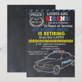 Uitnodiging tot ontheffing van politie (Voorkant / Achterkant)