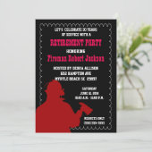 Uitnodiging tot ontslag als brandweerman/brandweer (Staand voorkant)