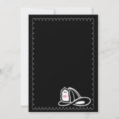 Uitnodiging tot ontslag als brandweerman/brandweer (Achterkant)