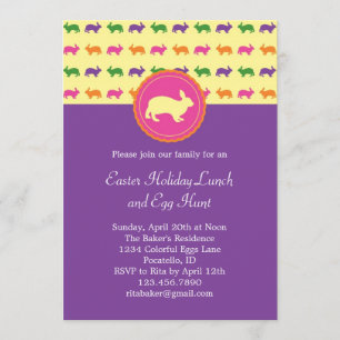 Uitnodiging tot oost-Bunny Rabbit