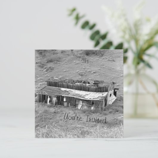 Uitnodiging tot opwarming van de aarde (Staand voorkant)