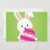 Uitnodiging tot paasbroodrooster Ecug Hunt Easter (Achterkant)