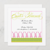 Uitnodiging tot Pasen-Brunch (Voorkant / Achterkant)