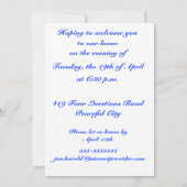 Uitnodiging tot Passover Seder (Achterkant)