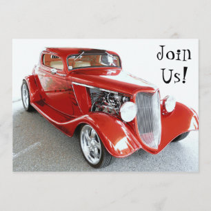 Uitnodiging tot pensionering: Birthday, Show auto