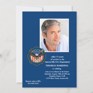 Uitnodiging tot pensionering van Fireman