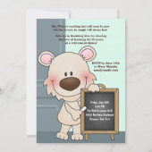 Uitnodiging tot pensionering van instructeur Hound (Voorkant)