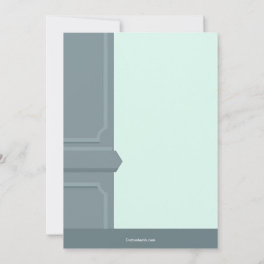 Uitnodiging tot pensionering van instructeur Hound (Achterkant)