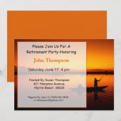 Uitnodiging tot pensionering van vissers (Voorkant / Achterkant)