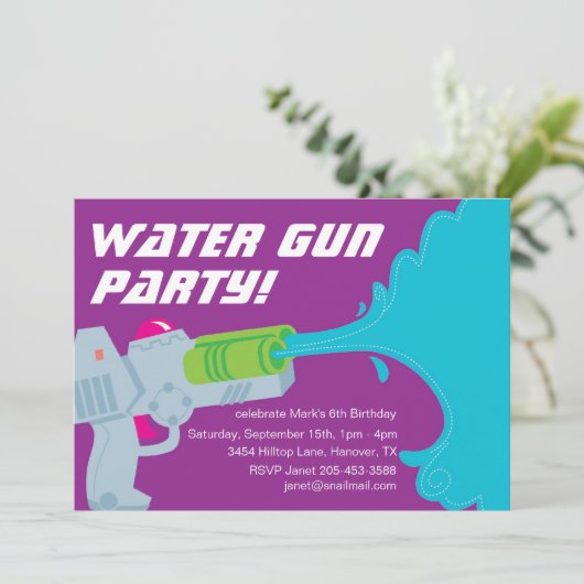 Uitnodiging tot Pistool (Staand voorkant)