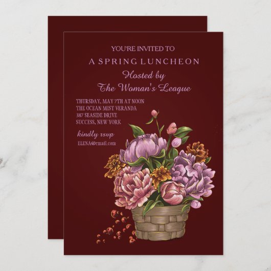 Uitnodiging tot  regeling (Voorkant / Achterkant)