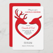 Uitnodiging tot rendierliefhebber (Voorkant / Achterkant)