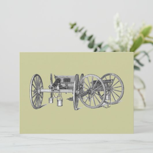 Uitnodiging tot revolutionaire oorlog (Staand voorkant)