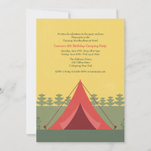 Uitnodiging tot Rode Tent Camping