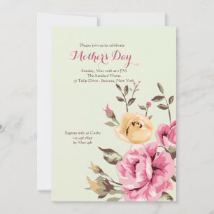 Uitnodiging tot Romance roos