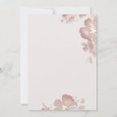 uitnodiging tot Romance van de waterverf (Achterkant)