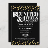 Uitnodiging tot schoolreünie (Voorkant / Achterkant)