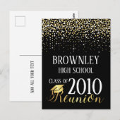 Uitnodiging tot schoolreünie (Voorkant / Achterkant)