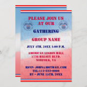 Uitnodiging tot sociale zekerheid (Voorkant / Achterkant)