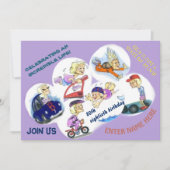 Uitnodiging tot speciale feestdag (Voorkant)