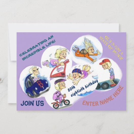 Uitnodiging tot speciale feestdag (Voorkant)