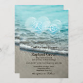 Uitnodiging tot tropisch strandwagentje (Voorkant / Achterkant)