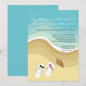 Uitnodiging tot tropische weduwen (Voorkant / Achterkant)