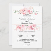 Uitnodiging tot trouwceremonie. (Voorkant)