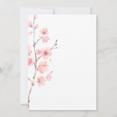 Uitnodiging tot trouwceremonie. (Achterkant)