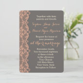 Uitnodiging tot  uitnodiging tot weddenschap met g (Staand voorkant)