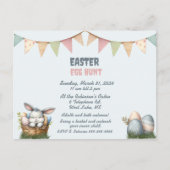 Uitnodiging tot uitnoeping Easter Egg Hunt (Voorkant)