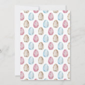 Uitnodiging tot uitnoeping Easter Egg Hunt (Achterkant)