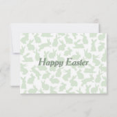 Uitnodiging tot uitnoeping Easter Egg Hunt (Achterkant)