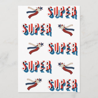 Uitnodiging tot uitreiking van Patriotic Super Sta