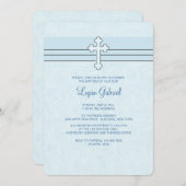 Uitnodiging tot uitroeping Blauwe Religie (Voorkant / Achterkant)