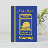 Uitnodiging tot uittreding uit de bouwnijverheid (Staand voorkant)