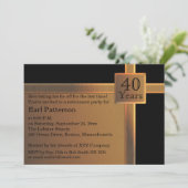 Uitnodiging tot uittreding uit de zwarte en kopere (Staand voorkant)