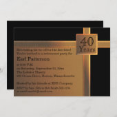 Uitnodiging tot uittreding uit de zwarte en kopere (Voorkant / Achterkant)