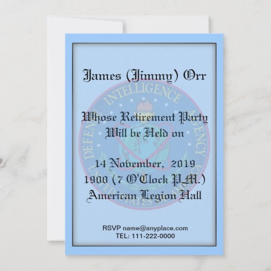 Uitnodiging tot uittreding van de defensieinlichti (Achterkant)