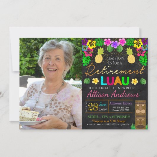 Uitnodiging tot uittreding van Luau (Voorkant)