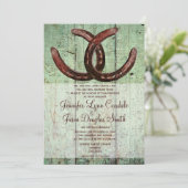 Uitnodiging tot uitwijking van huwelijk tussen rij (Staand voorkant)