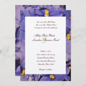 Uitnodiging tot uitzending van Afrikaanse Violets  (Voorkant / Achterkant)