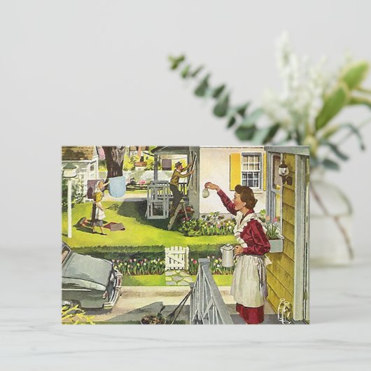 Uitnodiging tot uitzending van de sociale vergader (Staand voorkant)