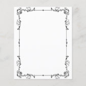 Uitnodiging tot uitzending van deoratief grensverk flyer (Achterkant)