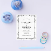 Uitnodiging tot uitzending van deoratief grensverk flyer (Enkel)