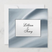 Uitnodiging tot uitzending van een legant mist Wed (Achterkant)