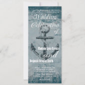 Uitnodiging tot uitzending van een trouwe anchor-v (Voorkant)